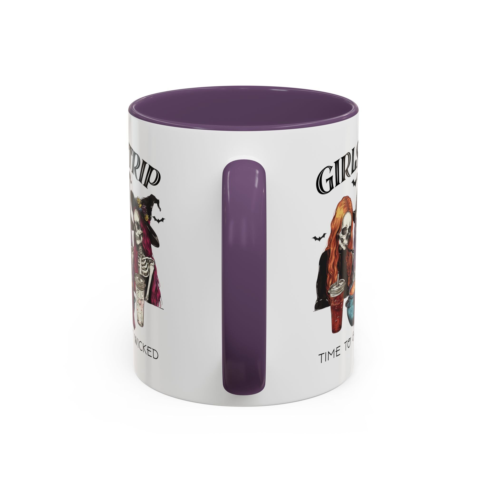 Wicked Girls Trip Coffee Mug, Halloween Gift, Spooky Vibes, Friends Gatherings, Witchy Decor, Fun Drinking Mug