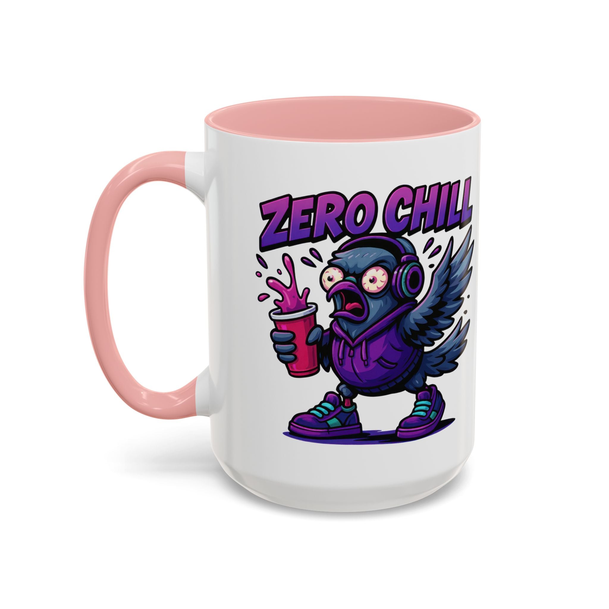 Zero Chill Accent Coffee Mug - Fun Ceramic Cup for Coffee Lovers, Unique Gift for Friends, Quirky Drinkware, Perfect for Birthdays, [...]