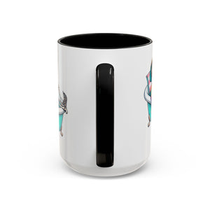 Rest in Peace Skeleton Coffee Mug - Fun Halloween Gift, Unique Home Decor, Hilarious Office Cup, Quirky Birthday Present, Spooky