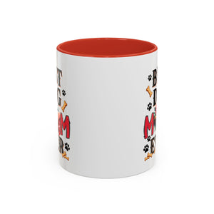 Best Dog Mom Ever Coffee Mug - Perfect Gift for Dog Lovers, Pet Moms, Animal Lovers, Dog-Themed Kitchen Decor, Best Friend Gift