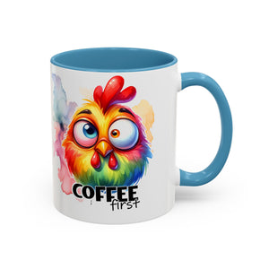 funny Chicken Coffee Mug - Whimsical Gift for Coffee Lovers,  Drinkware, Home Decor, Kitchen Essentials