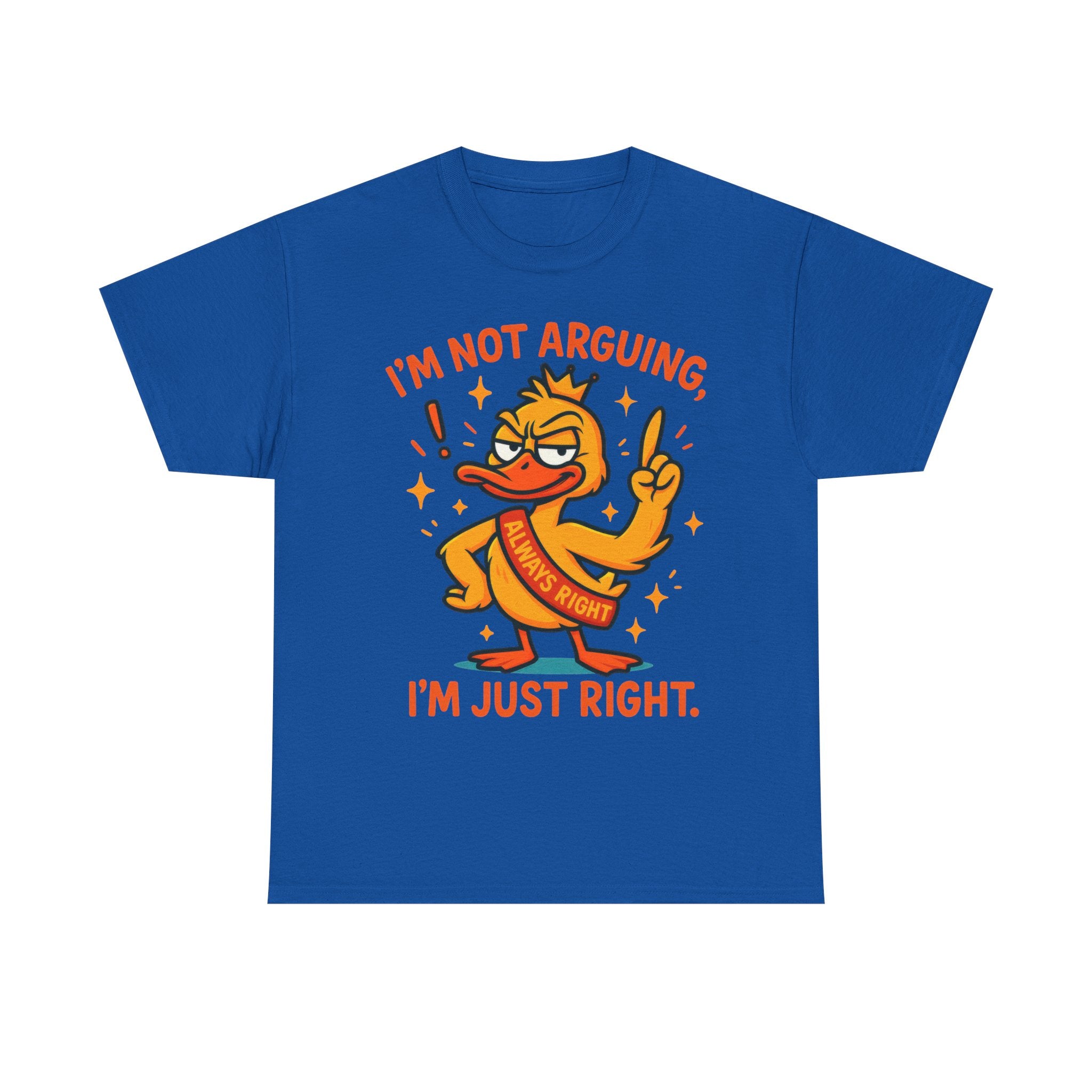 Funny attitude always right Tee, Casual Wear, Gift for Friends, Humor T-Shirt,  Loungewear, Birthday Gift