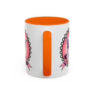 Rock 'n' Roll Accent Coffee Mug - Perfect for Music Lovers, Gift for Her, Unique Office Mug, Fun Coffee Cup, Empowering Gift Idea