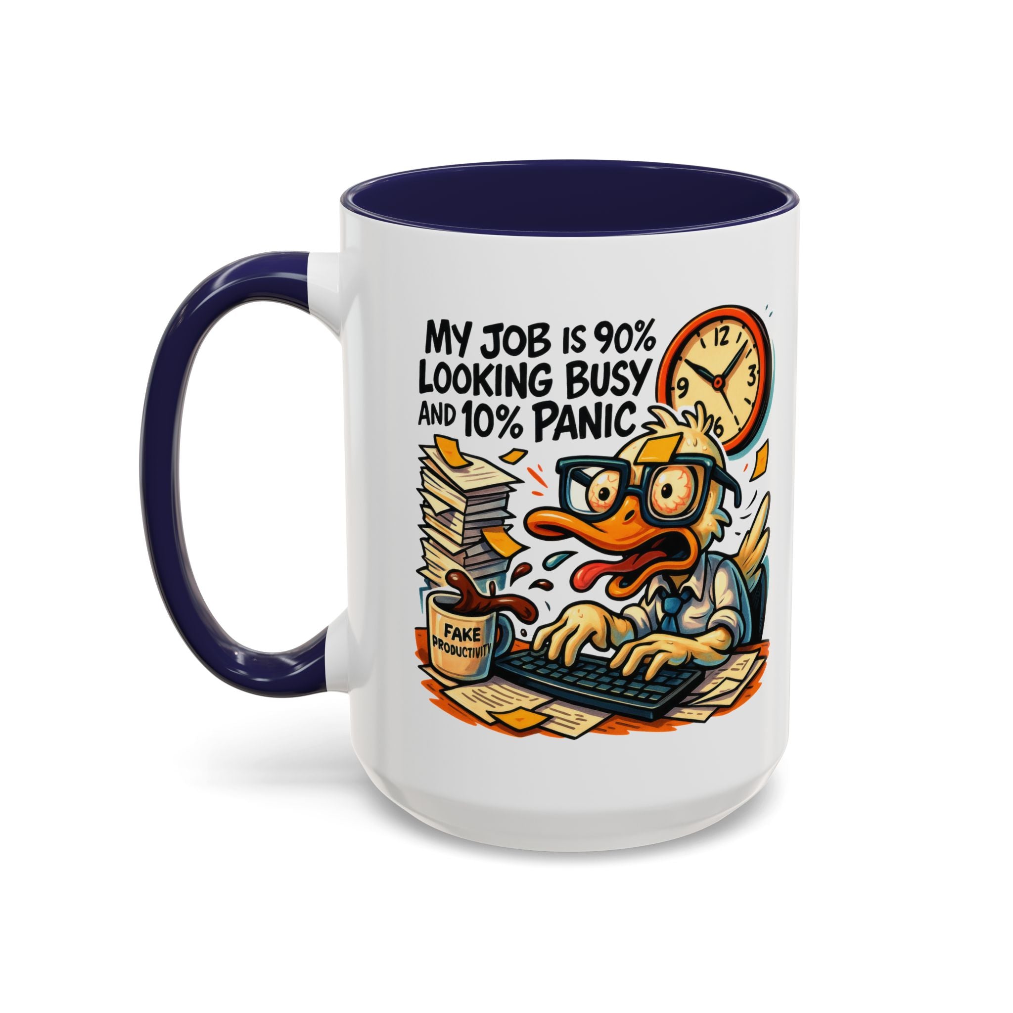 Funny Office Coffee Mug - Perfect Gift for Coworkers, Work from Home, Funny Gag Gift, Unique Desk Accessory, Humor Mug
