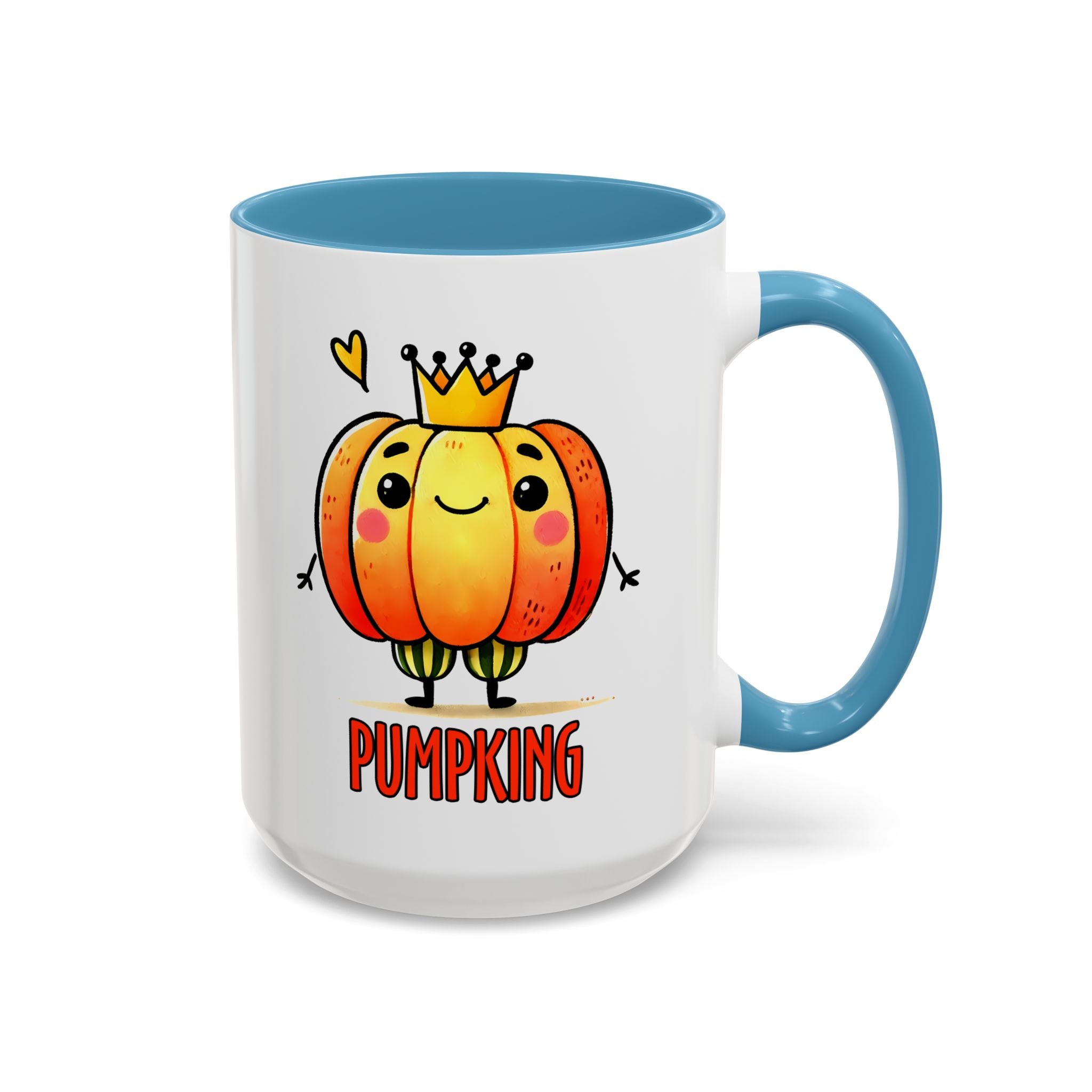 Pumpkin King Coffee Mug, Cute Mug for Fall, Halloween Decor, Gift for Pumpkin Lovers, Funny Holiday Mug, Fun Kitchenware