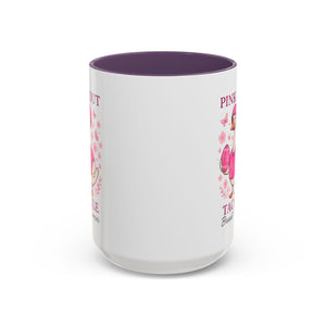 Breast Cancer Awareness Coffee Mug, Pink Out Tackle Duck Design, Supportive Gift for Fighters & Survivors, Cheerful Office Decor, [...]