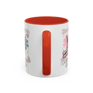 Hot Cocoa & Christmas Movie Mug, Cozy Holiday Cup, Winter Gift, Festive Beverage Container, Cute Coffee Mug