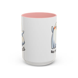 Cute Ghost Coffee Mug, Halloween Mug, Boo-tiful Gift, Funny Coffee Cup, Spooky Drinkware, Ghost Lovers Gift