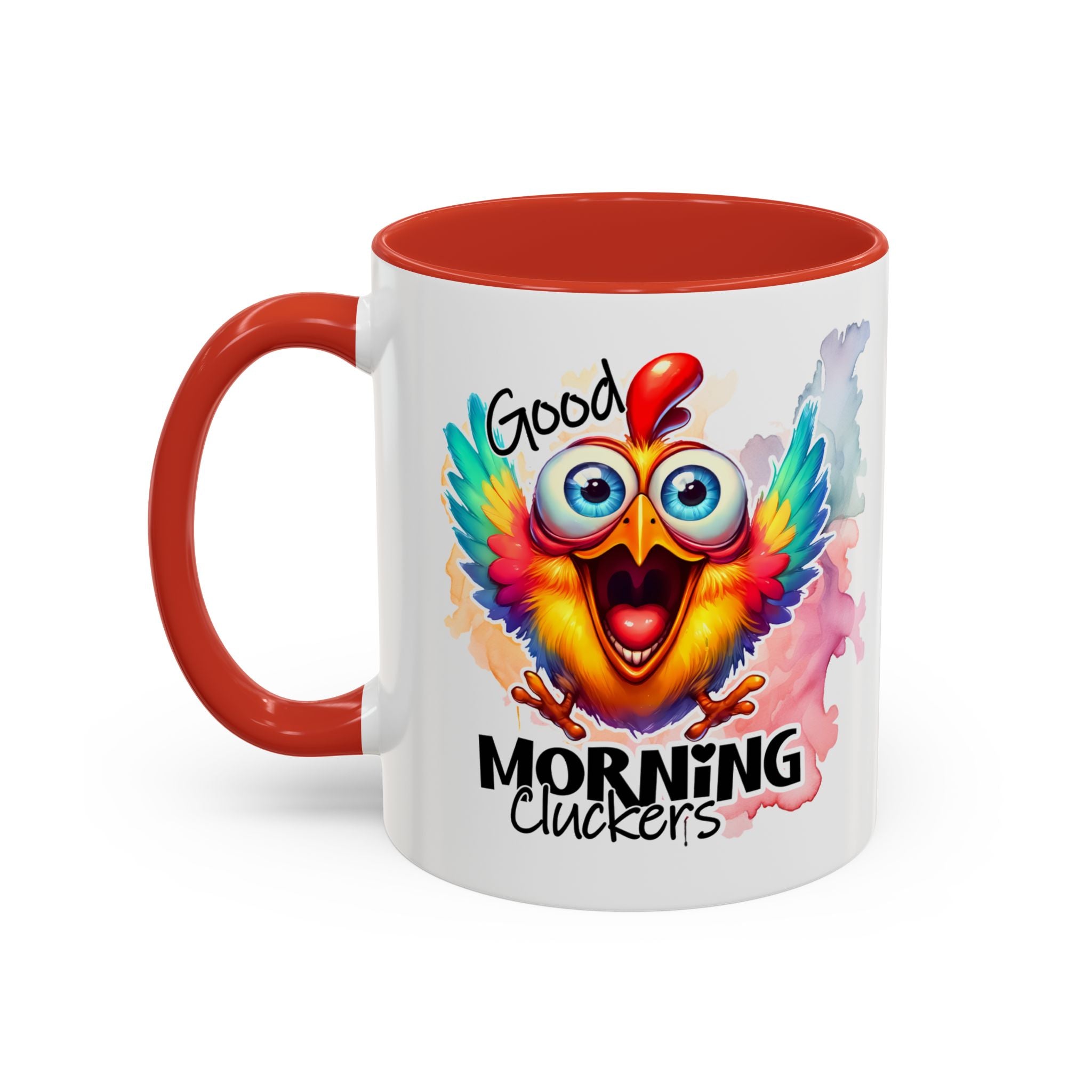 good Morning Mug with Cheerful Rooster Design - Perfect for Coffee Lovers, Gifting, Morning Routine, Kitchen Decor, Bird Enthusiasts