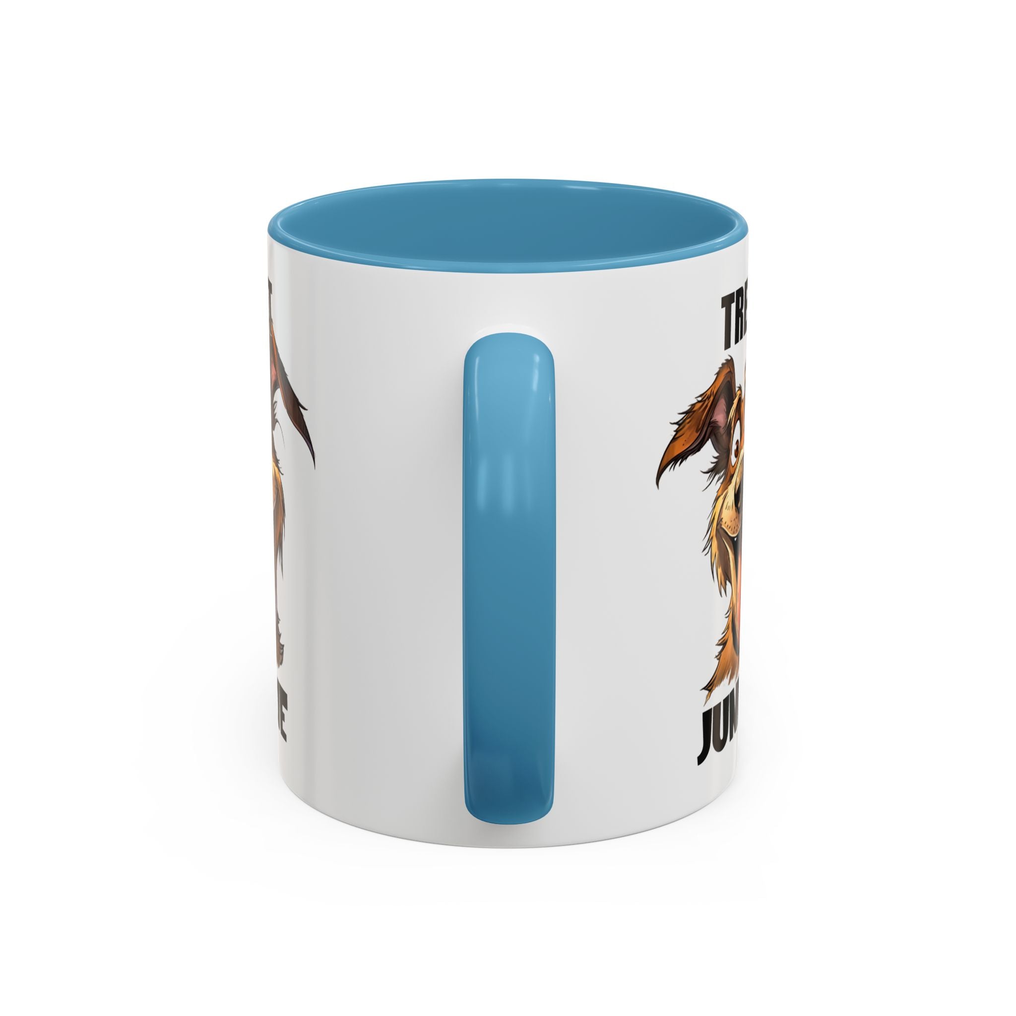 Funny Dog Lover Coffee Mug - Treat Junkie, Pet Gift, Animal Lover Cup, Dog Mom, Unique Mug for Dog Owners
