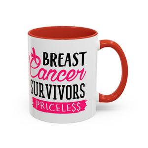 Breast Cancer Survivors Coffee Mug, Inspirational Cancer Gift, Supportive Awareness Mug, Gift for Survivors, Encouraging Morning Coffee