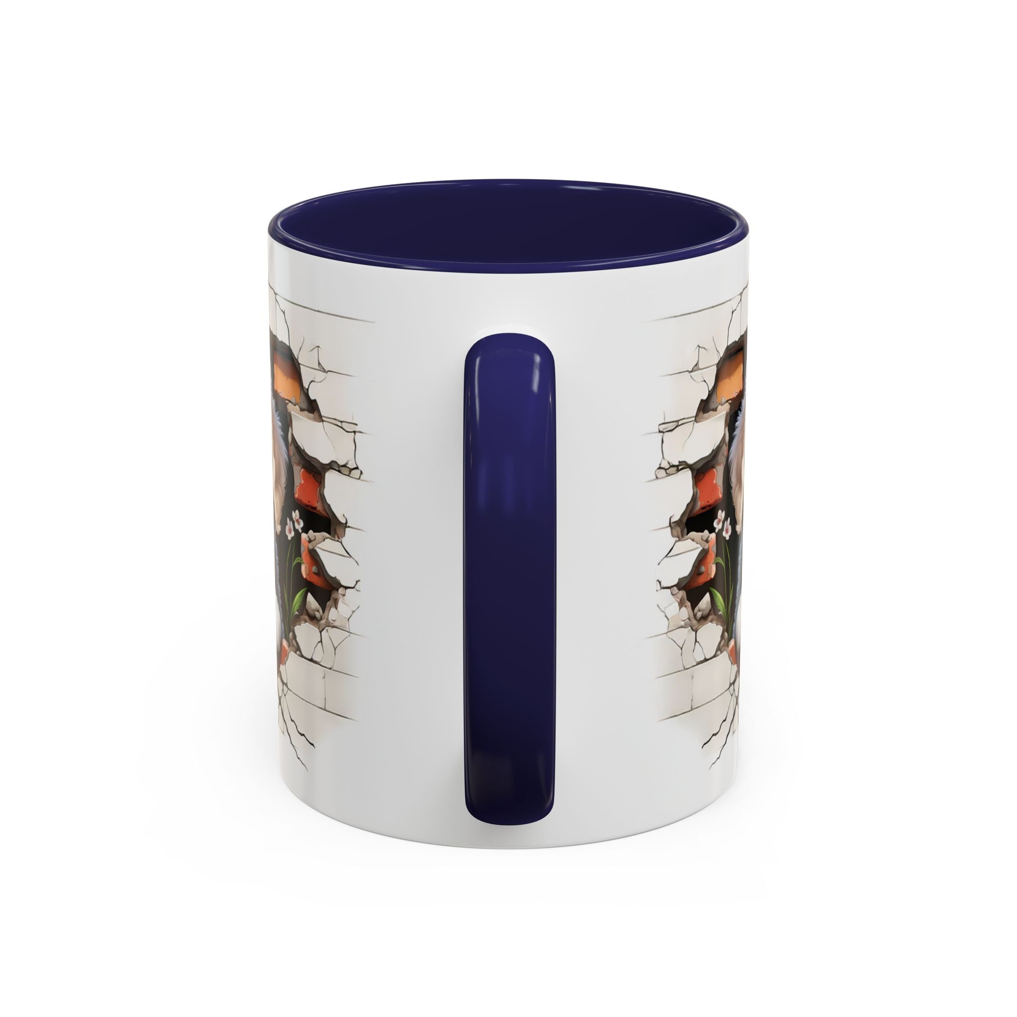 Cute Puppy Accent Coffee Mug - Adorable Dog Lover Gift, Pet-Themed Mug, Home Decor, Ideal for Gifts, Animal Enthusiast
