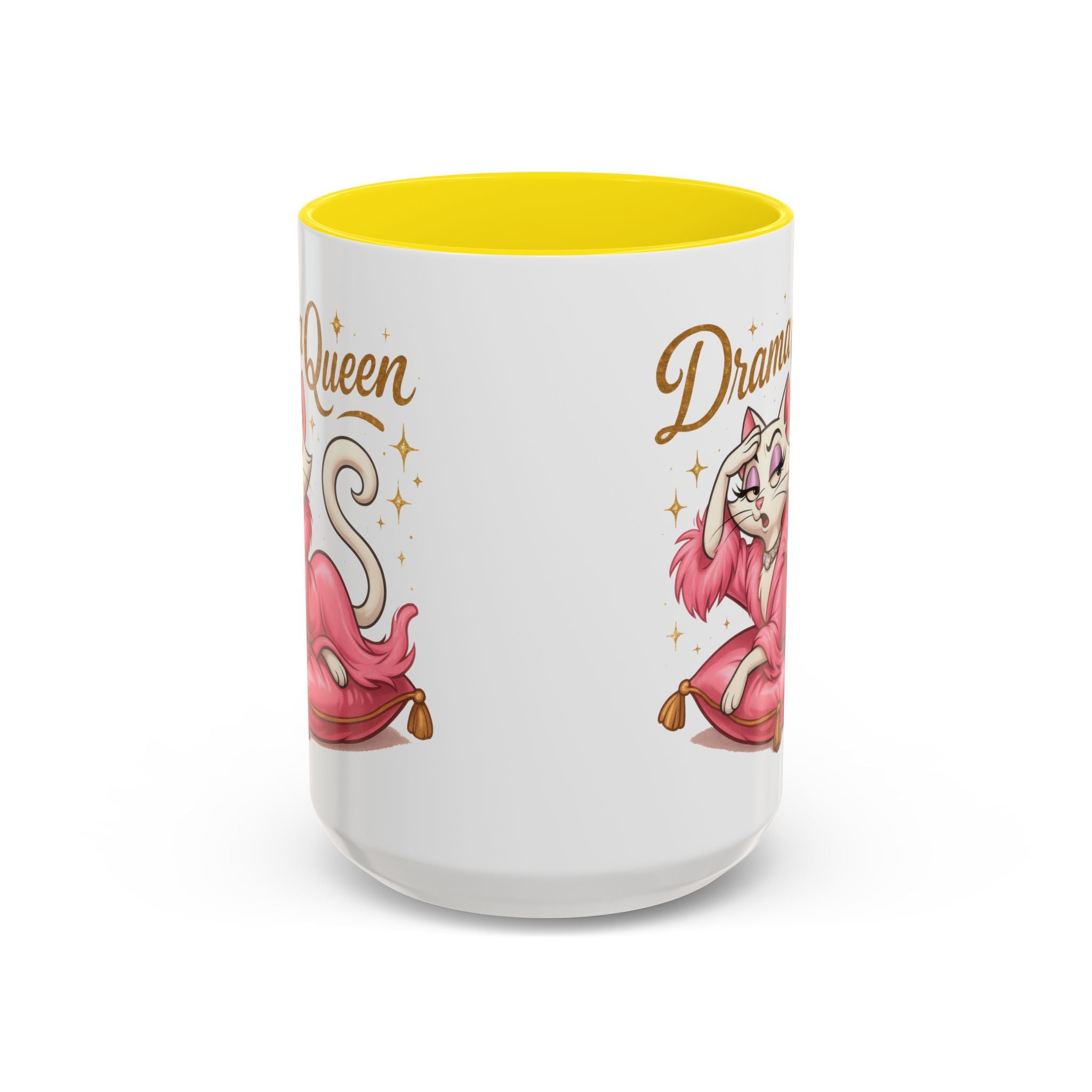 Drama Queen Coffee Mug - Fun Gift for Cat Lovers, Unique Mug for Tea or Coffee, Perfect for Birthdays, Mother's Day & Housewarming