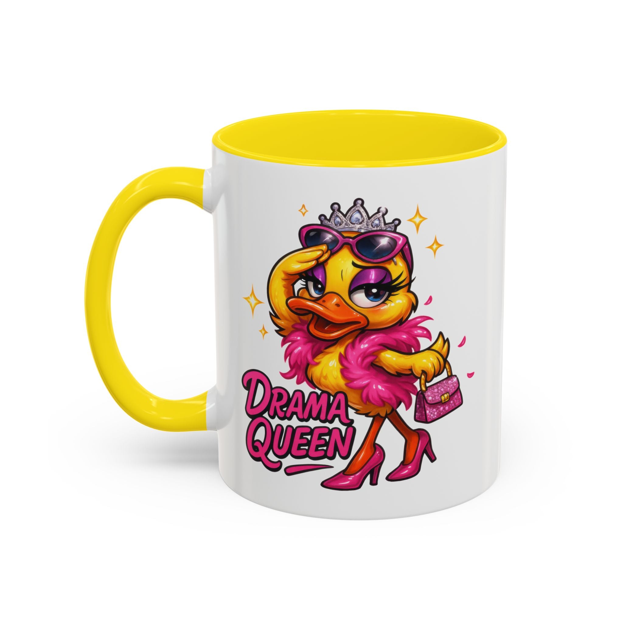 Drama Queen Coffee Mug, Funny Mug for Her, Gift for Drama Lovers, Sassy Office Mug, Unique Present for Birthdays