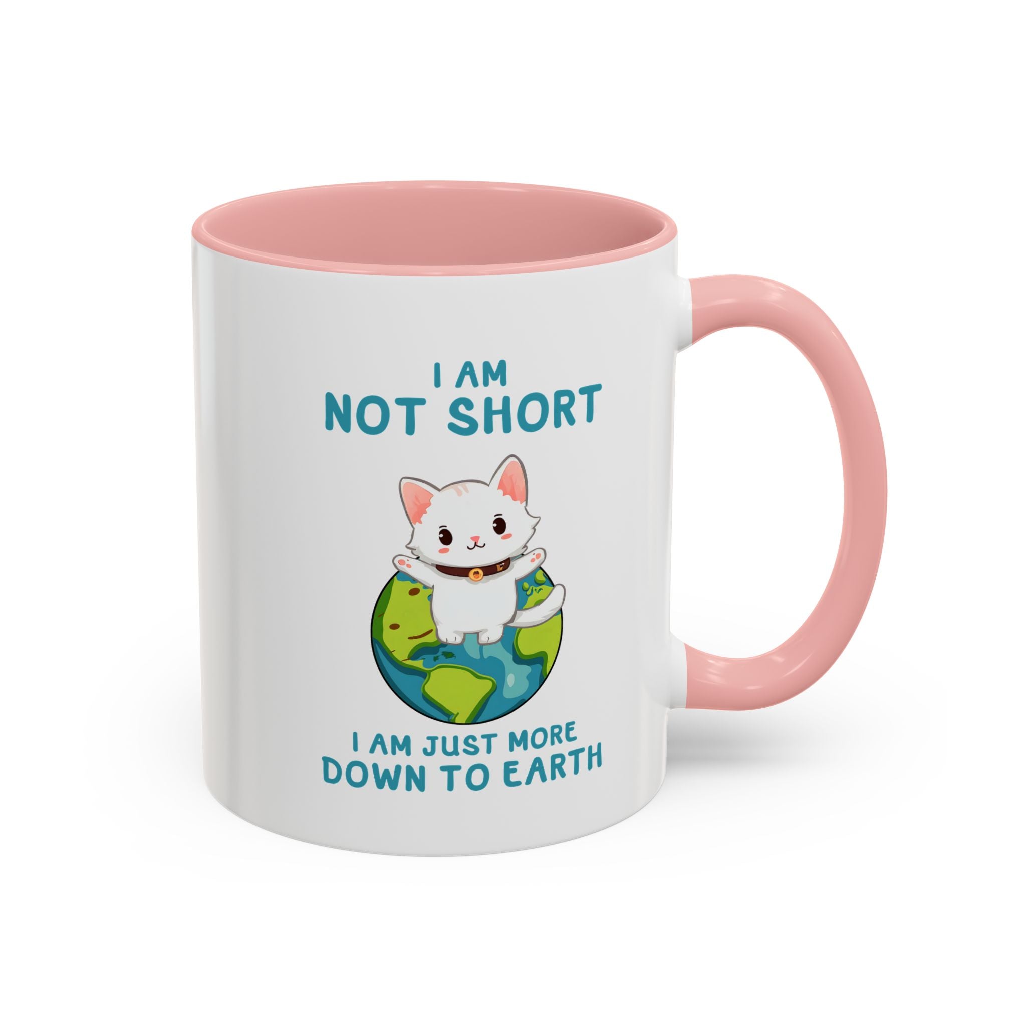 Cute Down to Earth Cat Coffee Mug - Perfect Gift for Cat Lovers