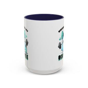 Fitness Motivation Coffee Mug, Workout Gift, Gym Decor, Boo-Tee Lover's Cup, Cute Ghost Mug