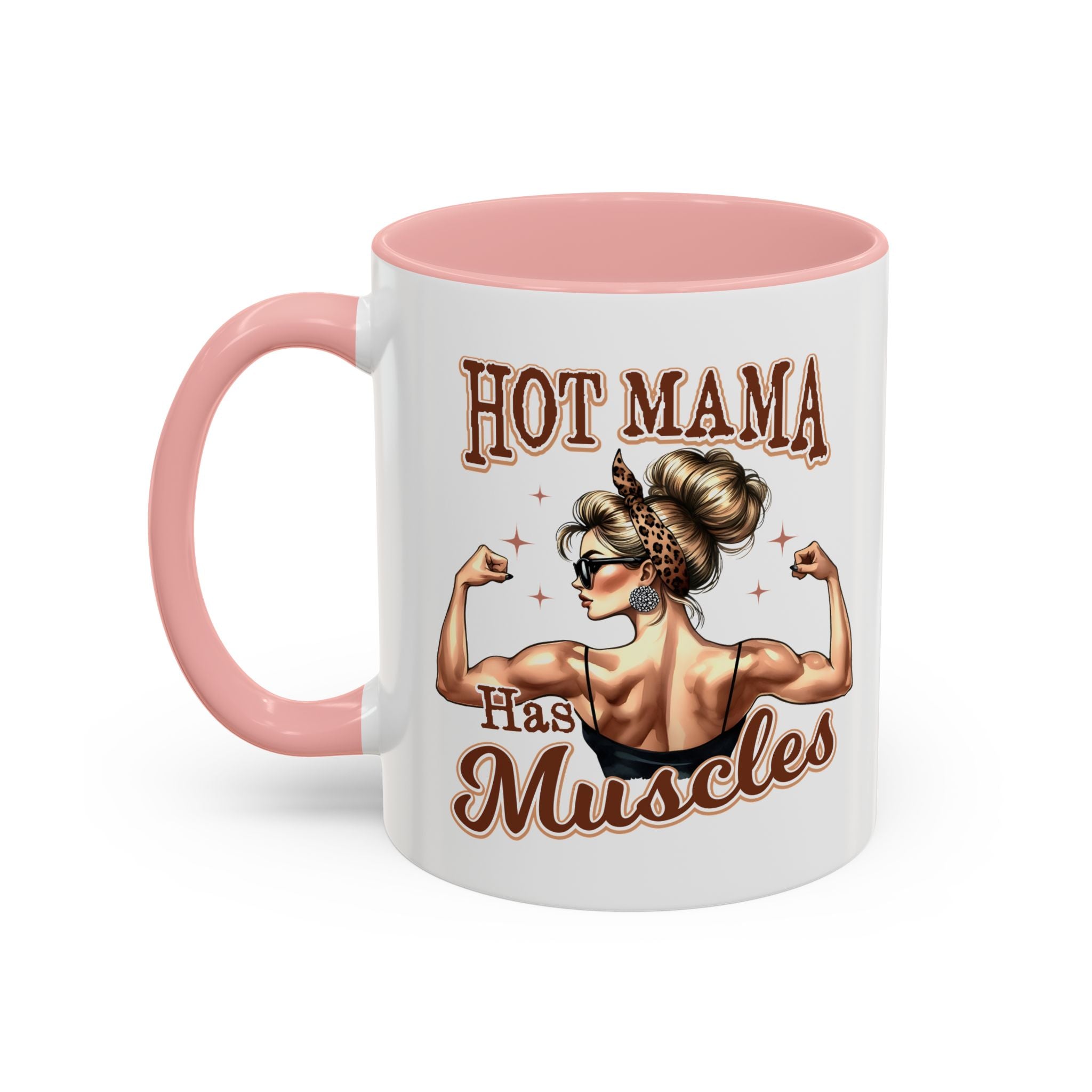 Hot Mama Coffee Mug: Empowerment, Gifts for Moms, Fitness Lovers, Best Friend, Funny Gift, Occasions: Birthdays, Holidays