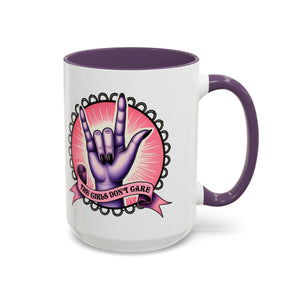 Rock 'n' Roll Accent Coffee Mug - Perfect for Music Lovers, Gift for Her, Unique Office Mug, Fun Coffee Cup, Empowering Gift Idea