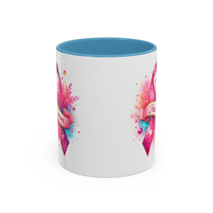 Inspirational Cancer Awareness Mug, Positive Affirmation Cup, Gift for Survivors, Supportive 11oz or 15oz Ceramic