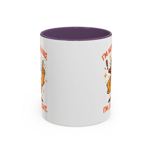 Funny attitude Duck Coffee Mug, I'm Not Arguing I'm Just Right Mug,  Gift for Coffee Lovers,  Birthdays