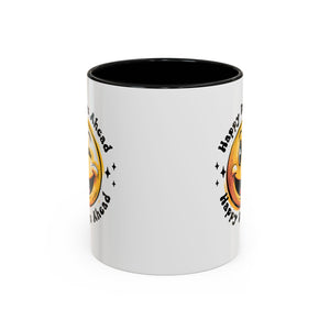 Happy Days Ahead Coffee Mug - Smiley Face Design - 11oz & 15oz