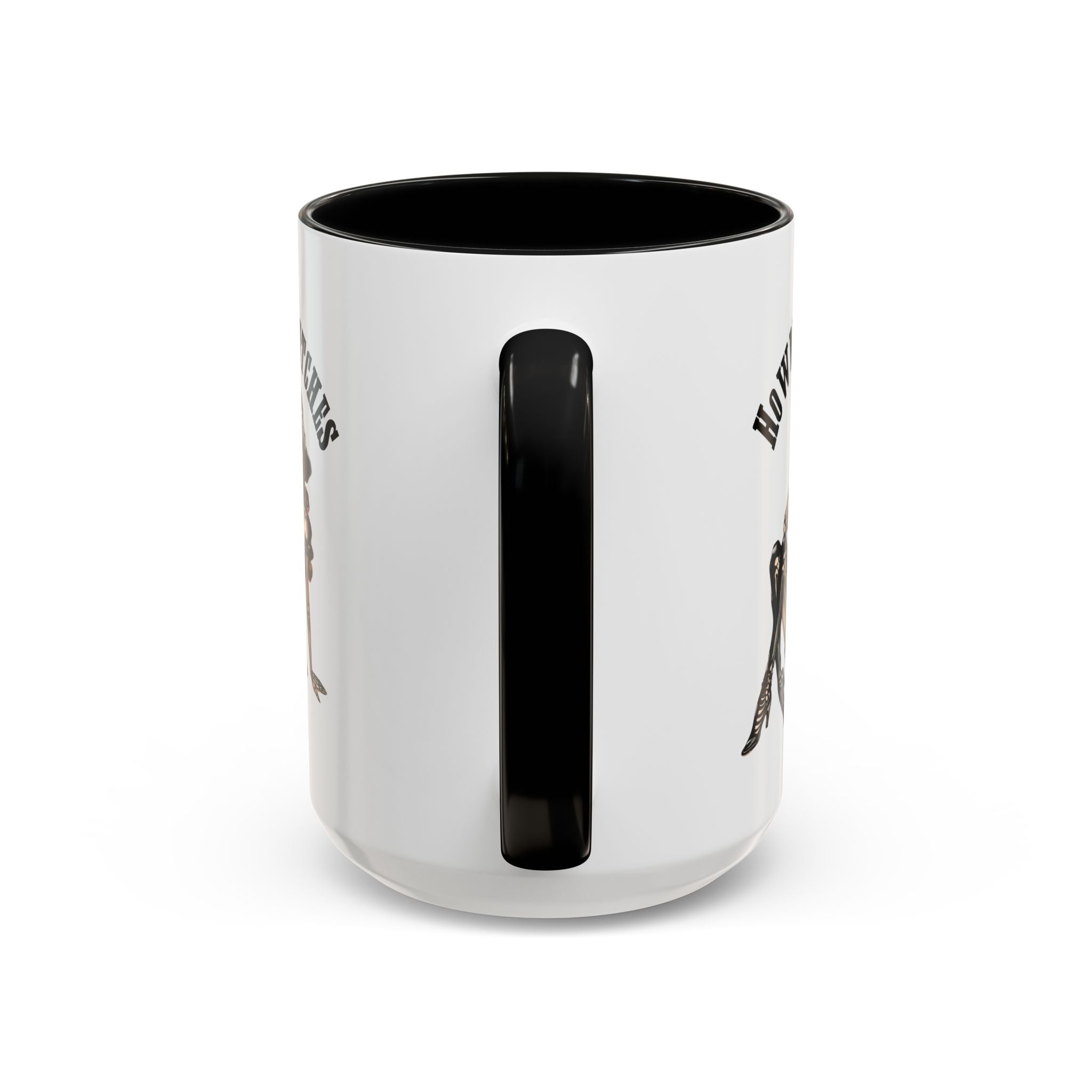 Howdy Witches Coffee Mug - Spooky Halloween Mug, Gift for Witches, Witchy Decor, Gothic Coffee Cup, Skeleton Design