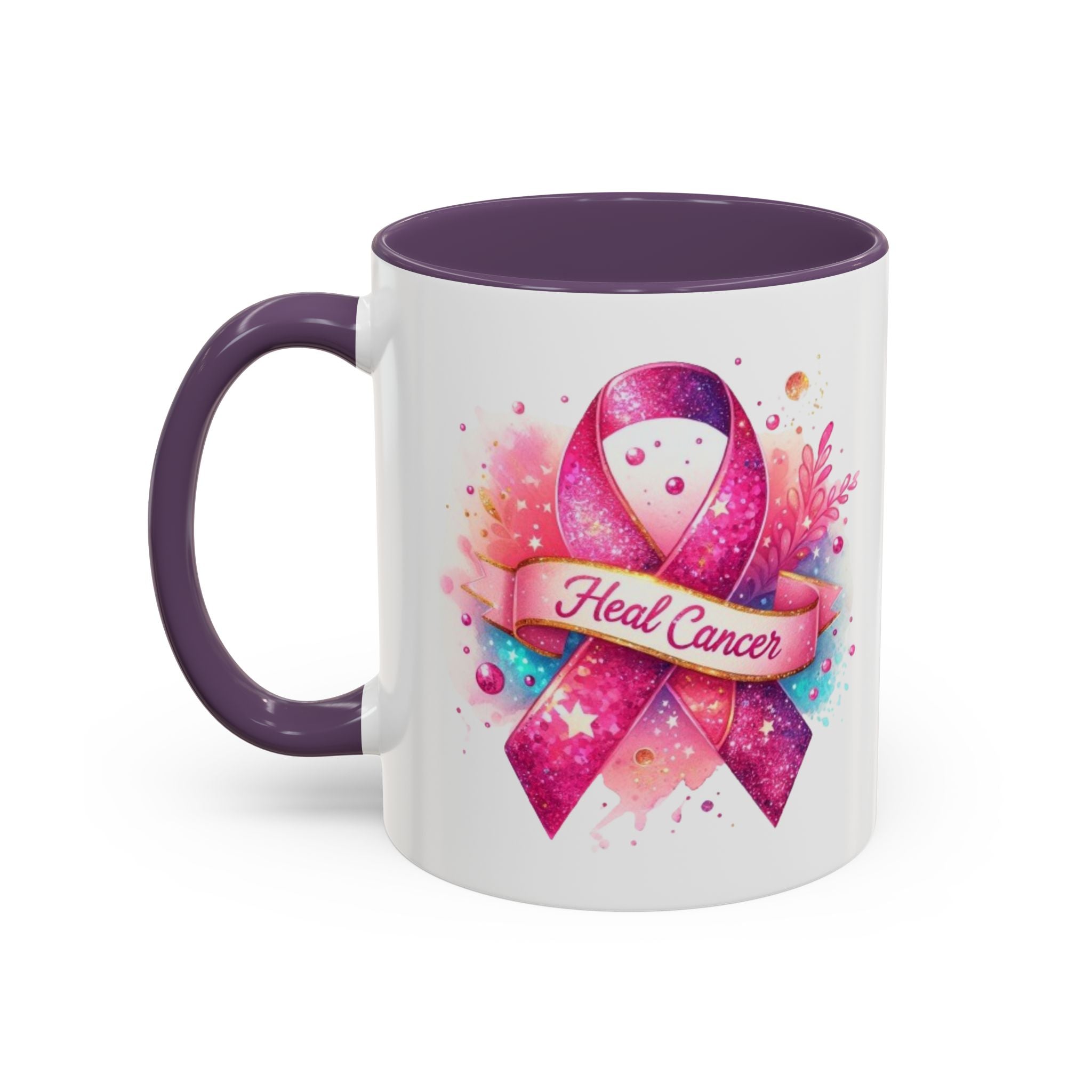 Inspirational Cancer Awareness Mug, Positive Affirmation Cup, Gift for Survivors, Supportive 11oz or 15oz Ceramic