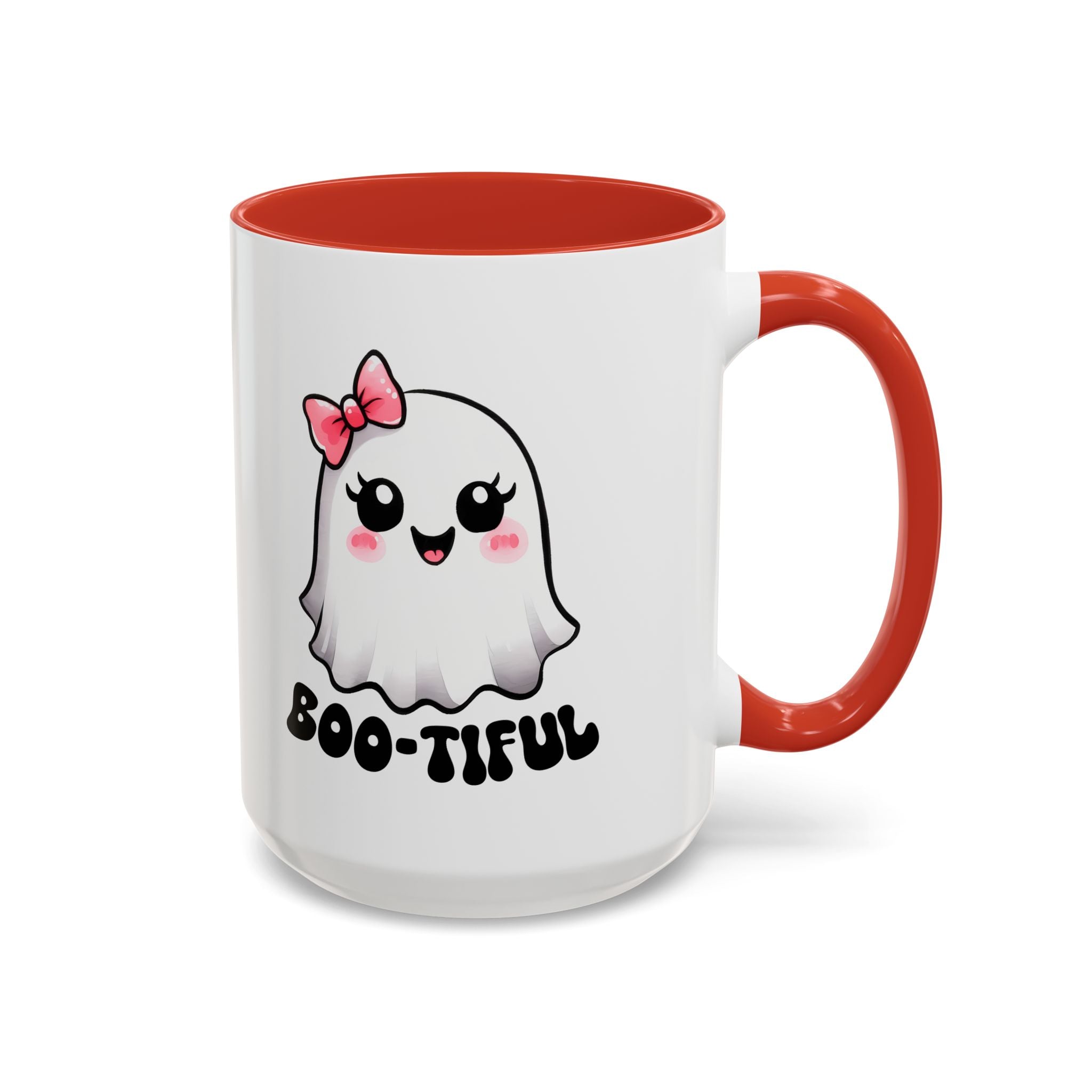 Cute Ghost Coffee Mug - Perfect for Halloween, Gift for Friends, Spooky Season, Cozy Vibes, Boo-tiful Design