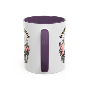 Broke and Bougie Coffee Mug, Skeleton Mug, Halloween Mug, Unique Gift for Coffee Lovers, Spooky Decor