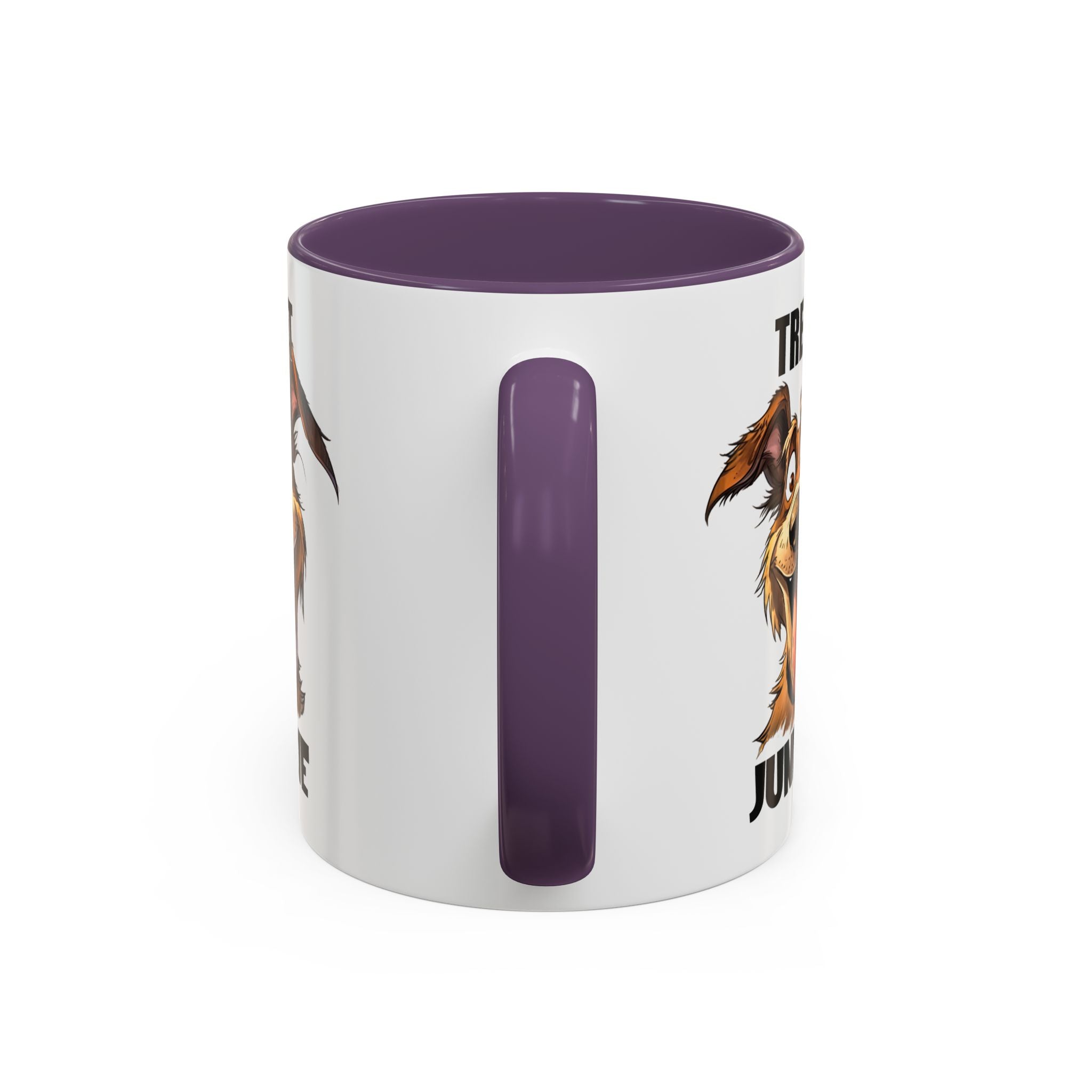 Funny Dog Lover Coffee Mug - Treat Junkie, Pet Gift, Animal Lover Cup, Dog Mom, Unique Mug for Dog Owners