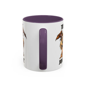 Funny Dog Lover Coffee Mug - Treat Junkie, Pet Gift, Animal Lover Cup, Dog Mom, Unique Mug for Dog Owners