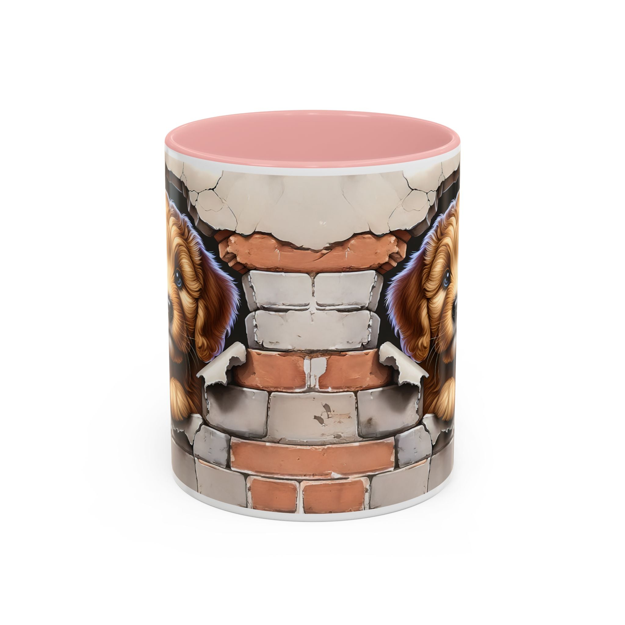 Cute Dog Accent Coffee Mug - Perfect Gift for Pet Lovers, Animal Lovers, Home Decor, Coffee Lovers, Unique Kitchenware