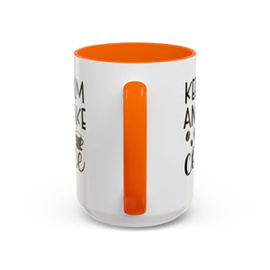 Keep Calm Coffee Mug - Fun Gift for Coffee Lovers, Kitchen Decor, Motivational Drinkware, Homebrew Enthusiast, Daily Motivation