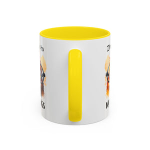 Funny Morning Coffee Mug, Gift for Coffee Lovers, Humorous Mug, Office Mug, Unique Cup for Mornings, Chicken Design