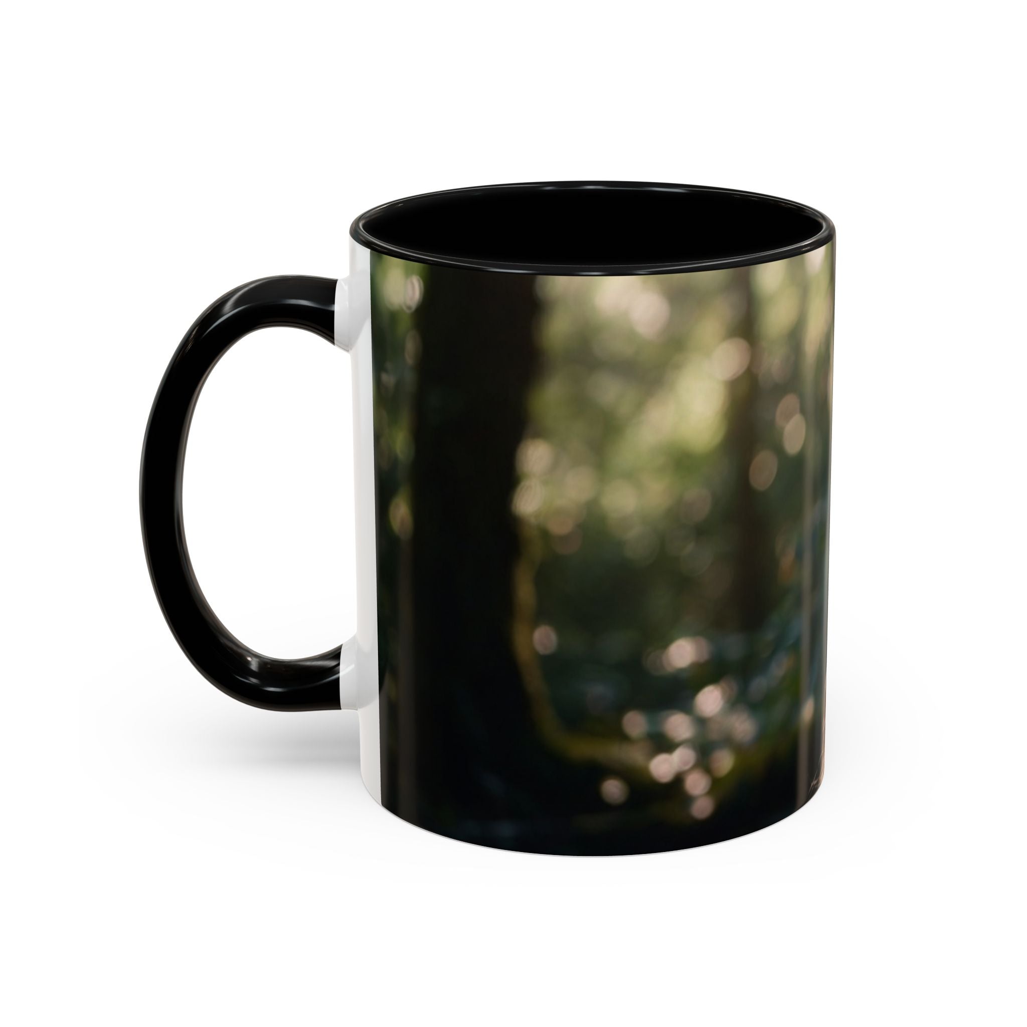 Fairy Forest Accent Coffee Mug - Enchanting Design for Nature Lovers
