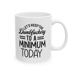 attitude coffee mug funny humor office decor