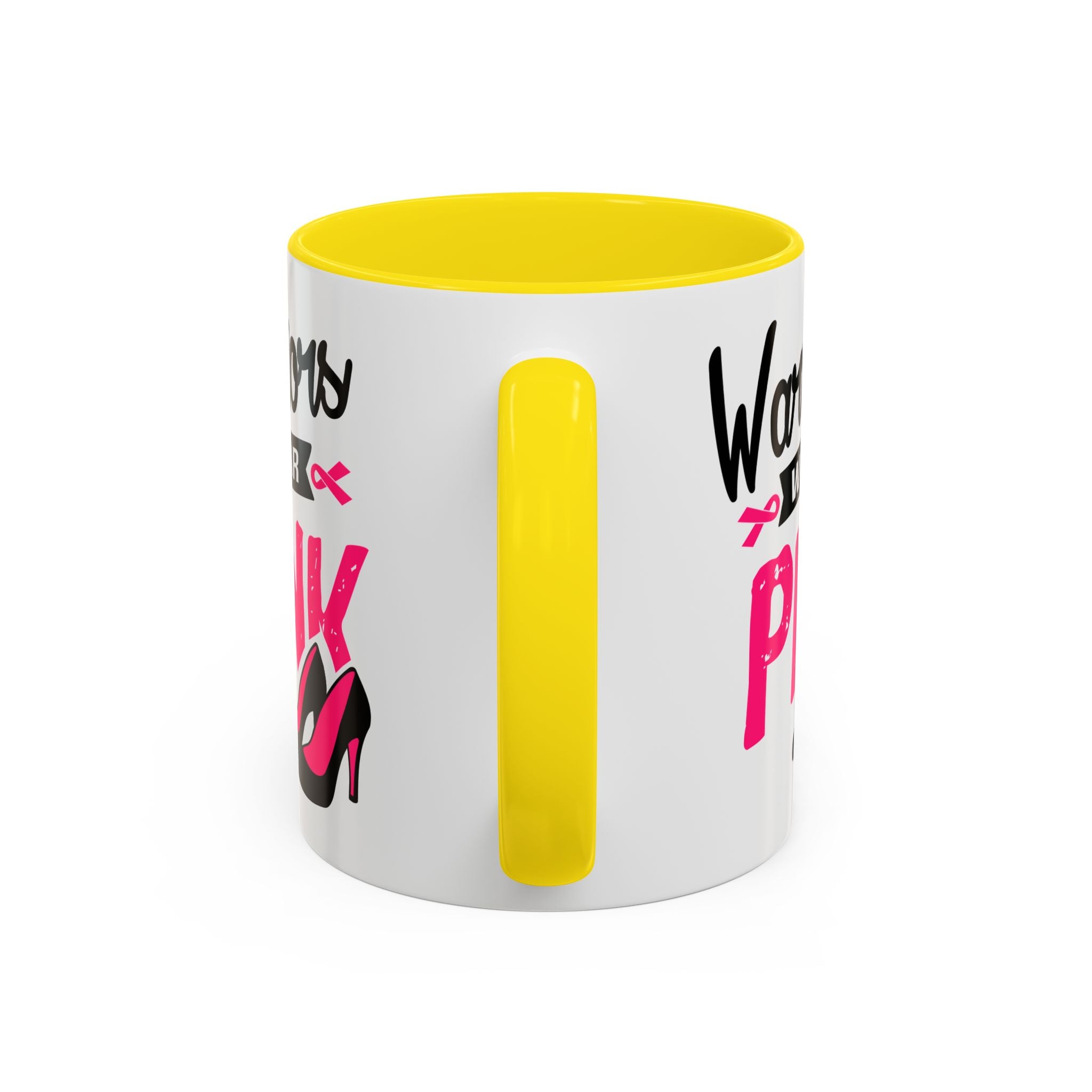 Breast Cancer Awareness Coffee Mug, Inspirational Gift, Warrior Mug, Pink Ribbon Awareness, Supportive Beverage Cup