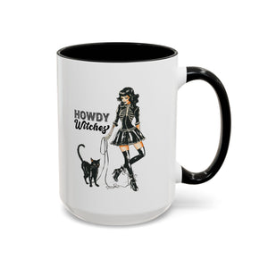 Spooky Cat Coffee Mug, Halloween Gifts, Witchy Home Decor, Black Cat Mug, Cozy Drinkware, Magical Kitchen Accessories