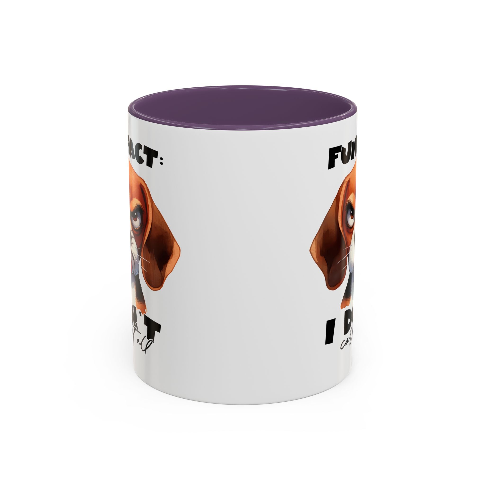 Funny Dog Accent Coffee Mug - Beagle Lover Gift, Pet Owner Present, Unique Animal Mug, Quirky Home Decor, Fun Fact Design