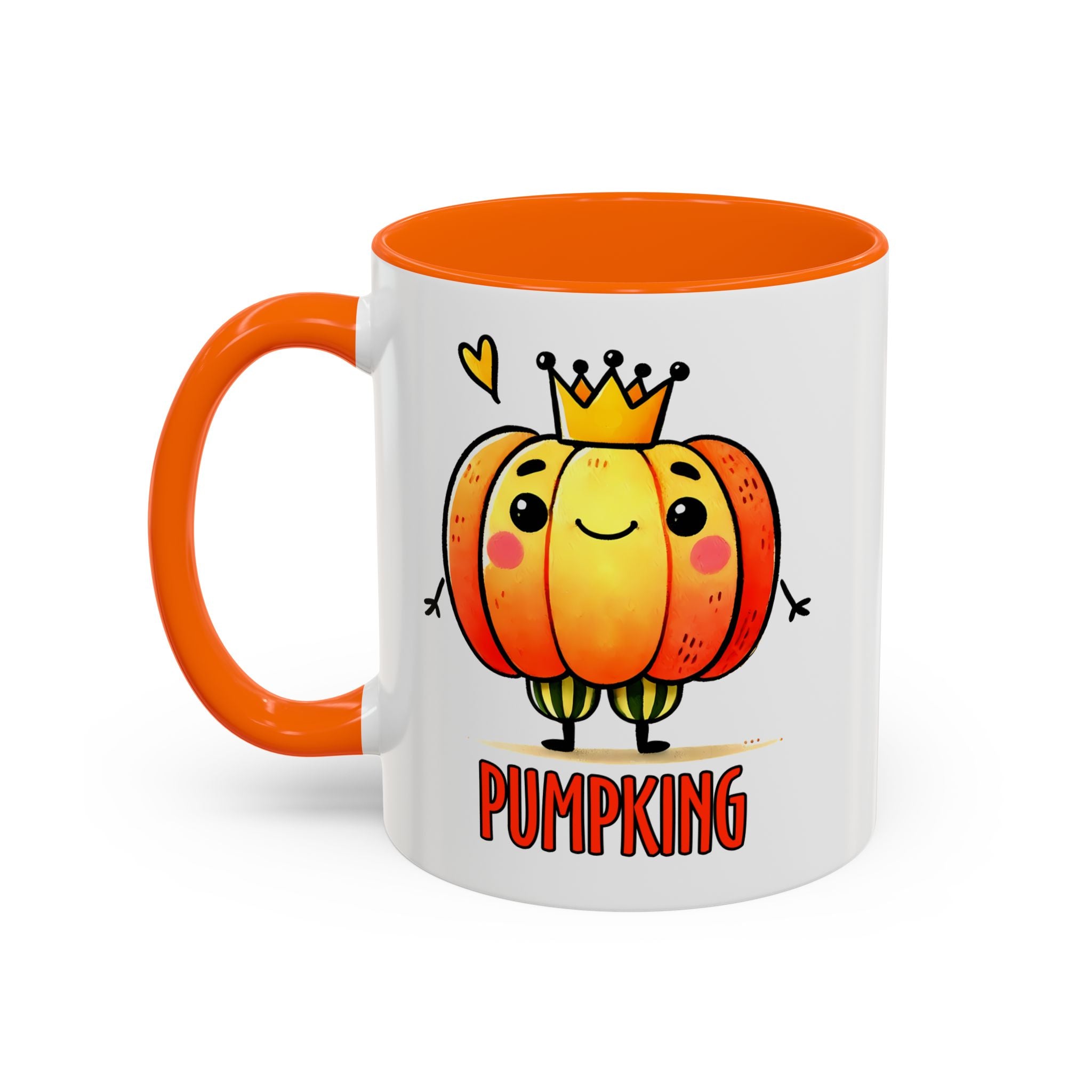 Pumpkin King Coffee Mug, Cute Mug for Fall, Halloween Decor, Gift for Pumpkin Lovers, Funny Holiday Mug, Fun Kitchenware