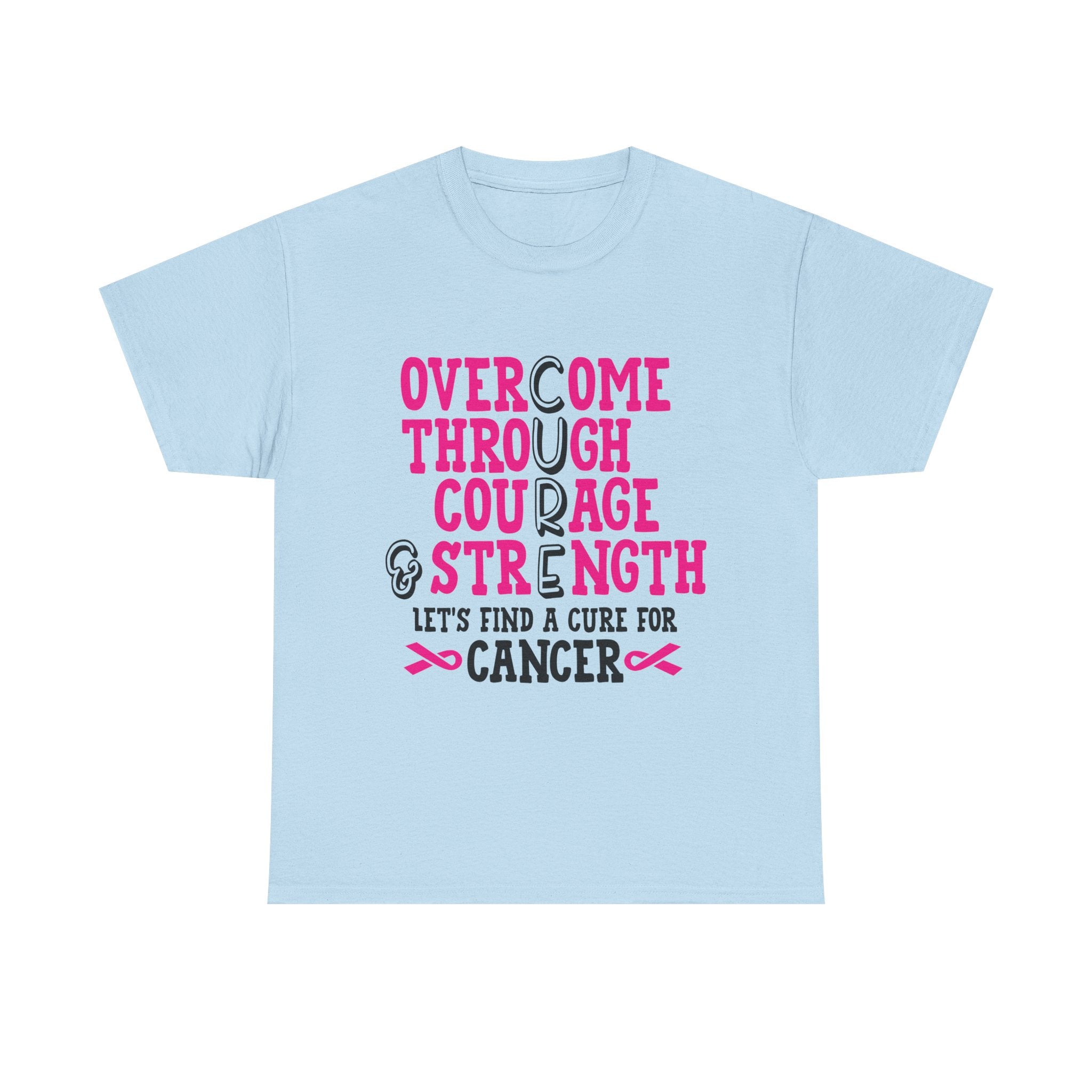 Inspirational Cancer Awareness Tee, Unisex Cotton Shirt, Supportive Tee, Gift for Survivors, Breast Cancer Awareness, Strength and [...]
