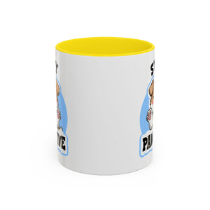 Cute Stay Pawsitive Coffee Mug - Perfect Gift for Dog Lovers mental health