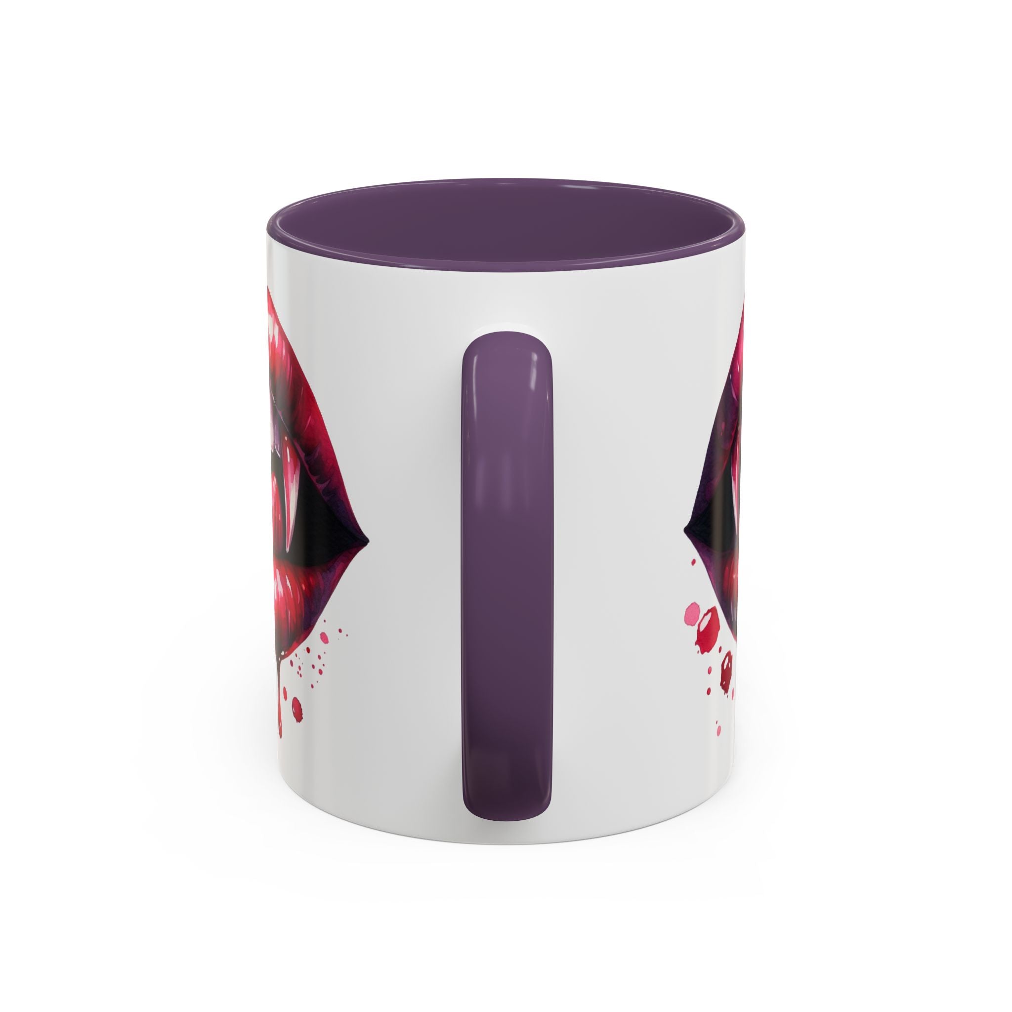 Gothic Vampire Teeth Coffee Mug – Perfect for Halloween, Spooky Occasions, Gift for Horror Lovers, Unique Accent Cup