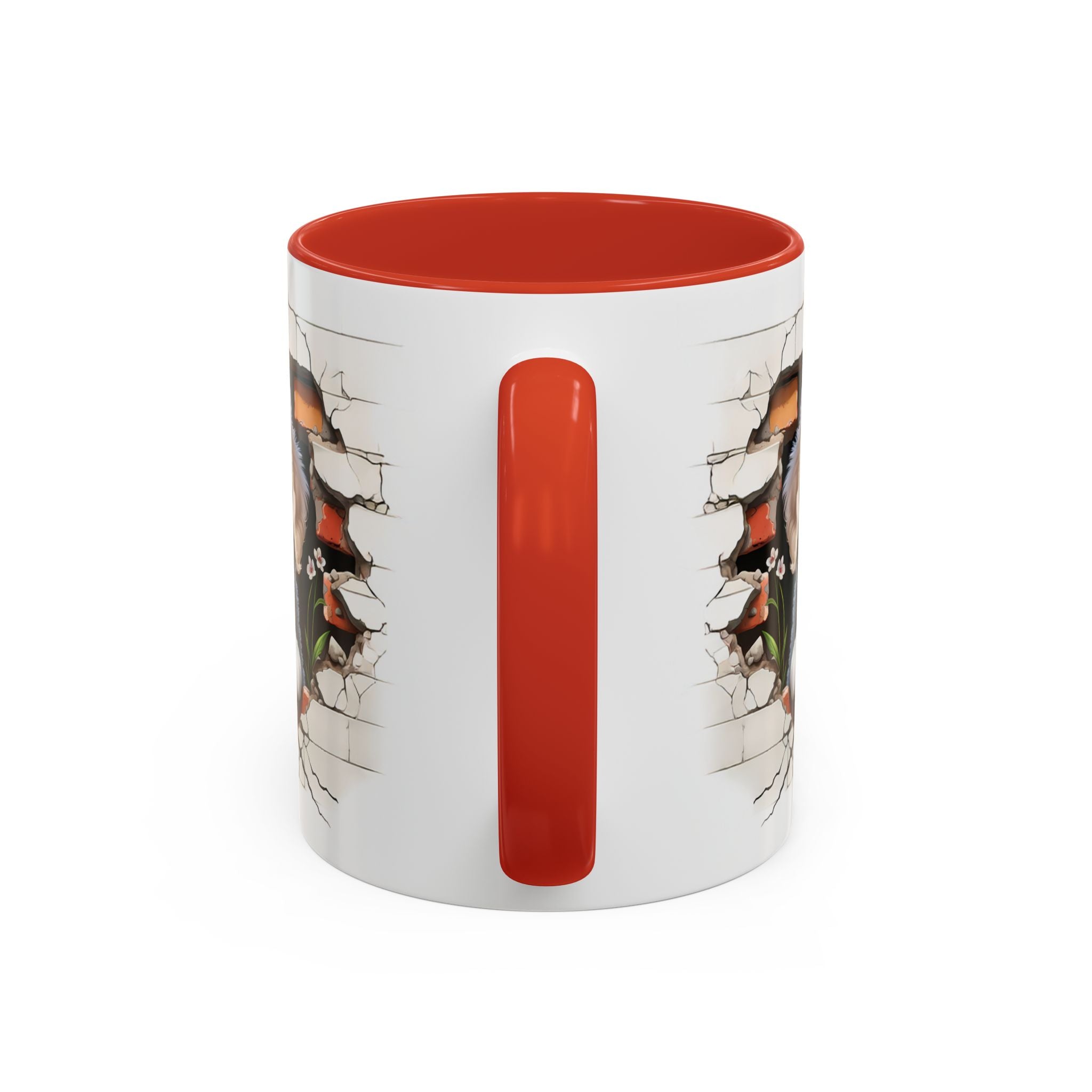 Cute Puppy Accent Coffee Mug - Adorable Dog Lover Gift, Pet-Themed Mug, Home Decor, Ideal for Gifts, Animal Enthusiast