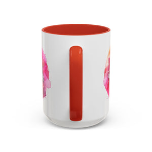 Inspirational Accent Coffee Mug with Pink Ribbon Design, Faith Hope Love Gift, Cancer Awareness Mug, Supportive Drinkware, Meaningful [...]