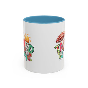 Tanned & Tipsy Accent Coffee Mug - Perfect for Summer Vibes & Beach Lovers party