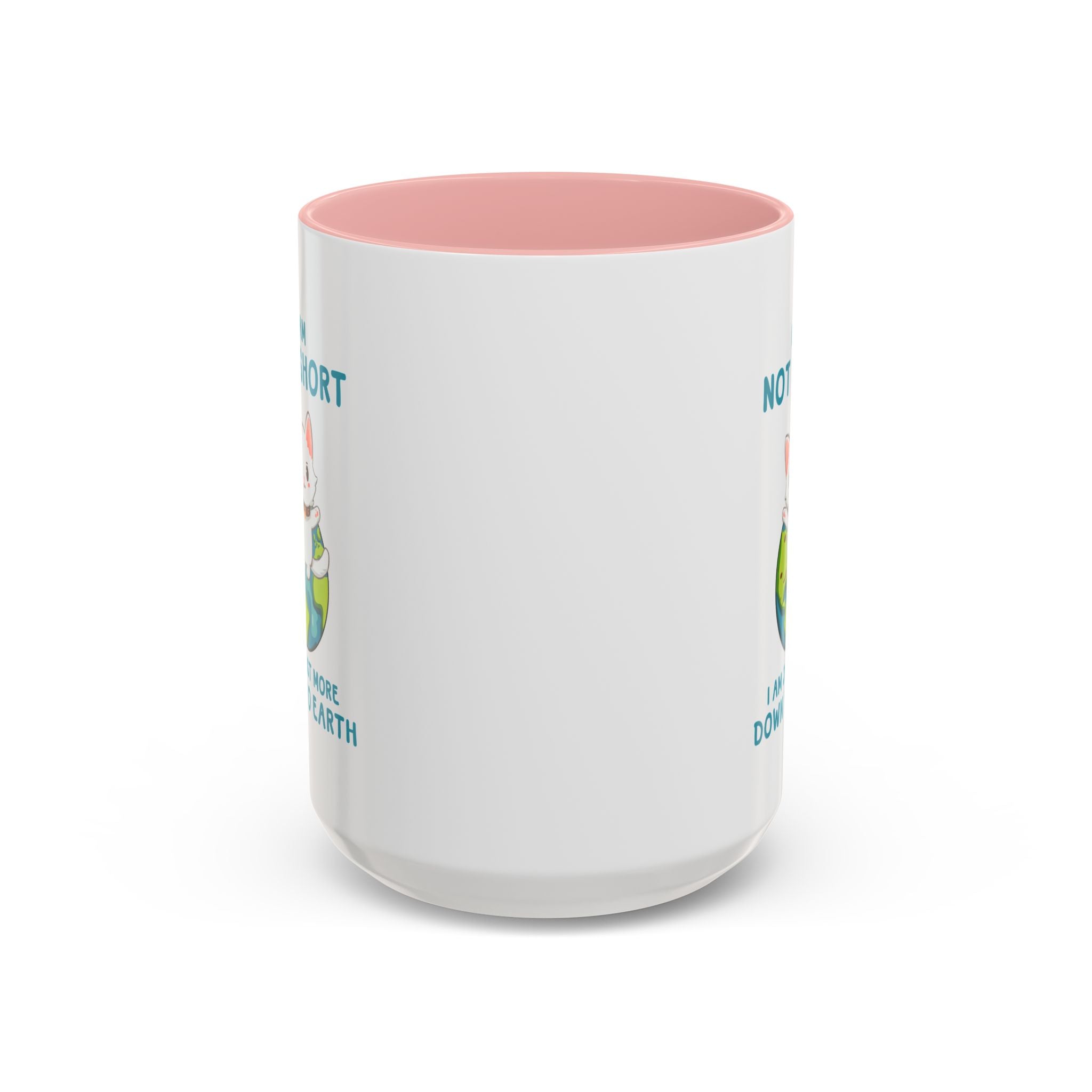 Cute Down to Earth Cat Coffee Mug - Perfect Gift for Cat Lovers