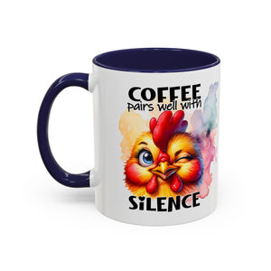attitude Coffee Mug, Funny Chickens, Perfect Gift for Coffee Lovers, Kitchen Decor, Unique Drinkware, Morning Vibes