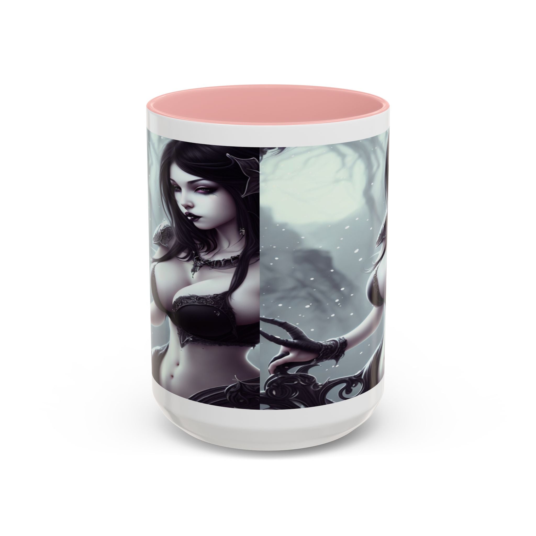 sexy busty woman Gothic Fantasy Coffee Mug – 11oz & 15oz Sculpted Design horror art
