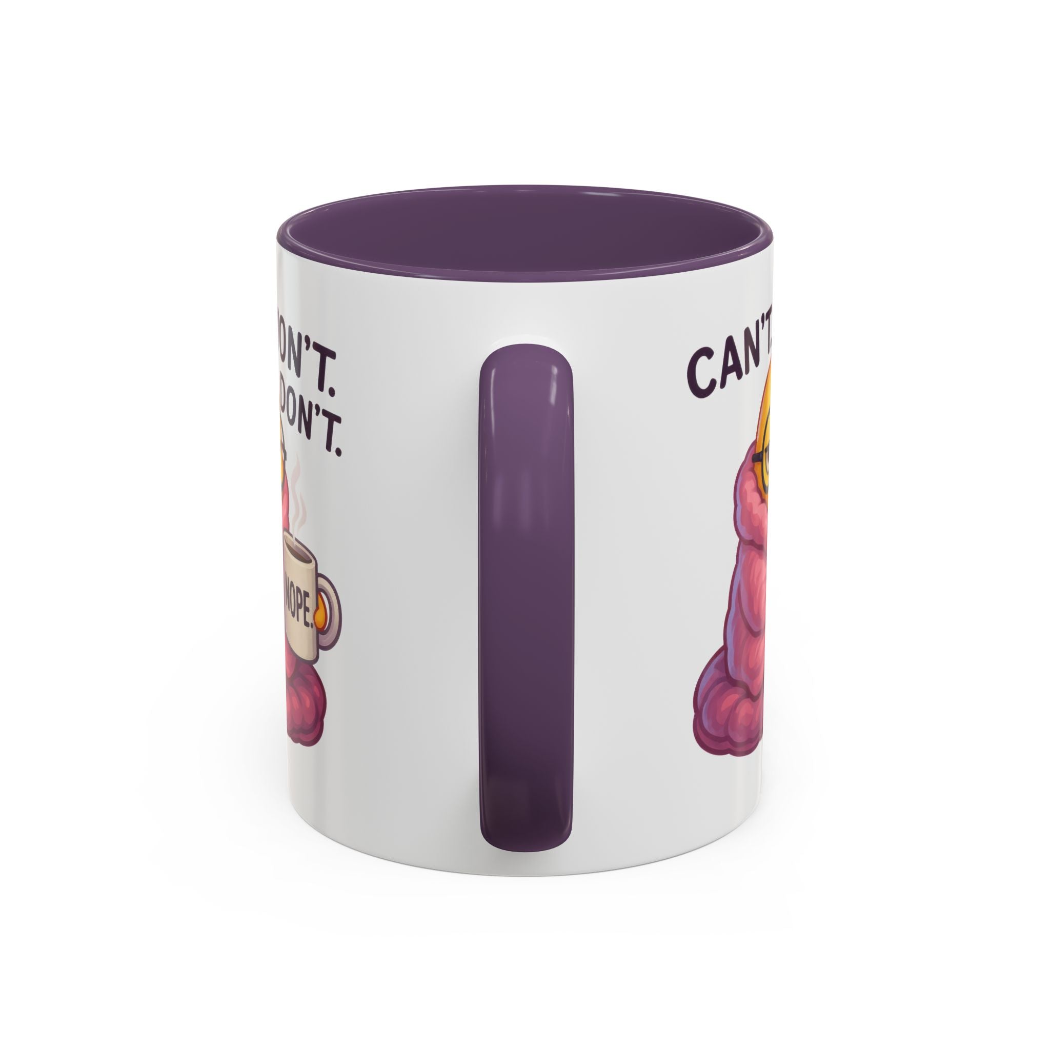 Cozy Cartoon Coffee Mug - Perfect for Lazy Days, Gifts for Friends, Cute Coffee Cups, Inspirational Morning Mug, Funny Beverage Container